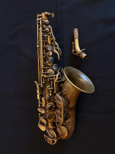 Saxophone Soprano Courbe Advences Vintage